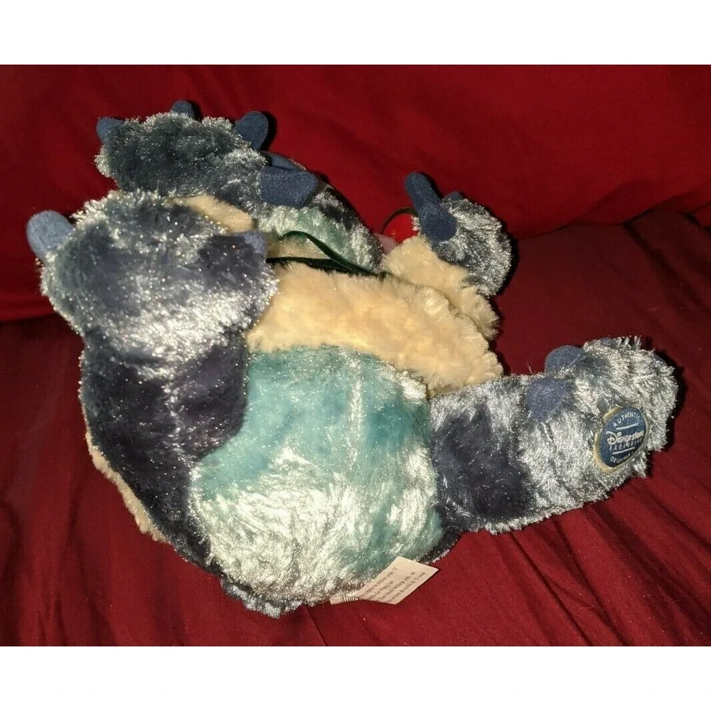 Disney Store Lilo & Stitch Plush Toy Santa Suit Hat Christmas Stuffed Animal NEW